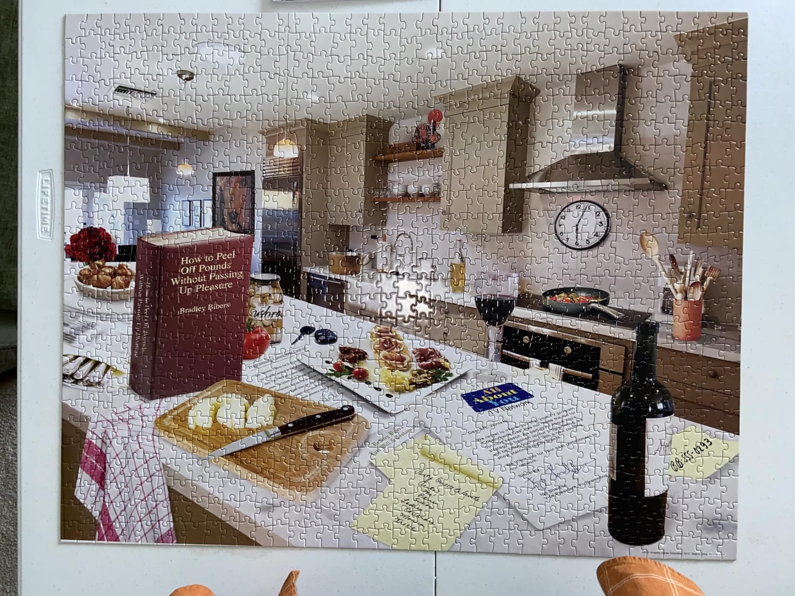 Bepuzzled Classic Mystery Recipe For Murder Jigsaw Puzzle by University Games | Comes with Murder Mystery and Jigsaw Puzzle | 1,000 Piece Jigsaw | For Ages 12 Years and Up customer photo 1