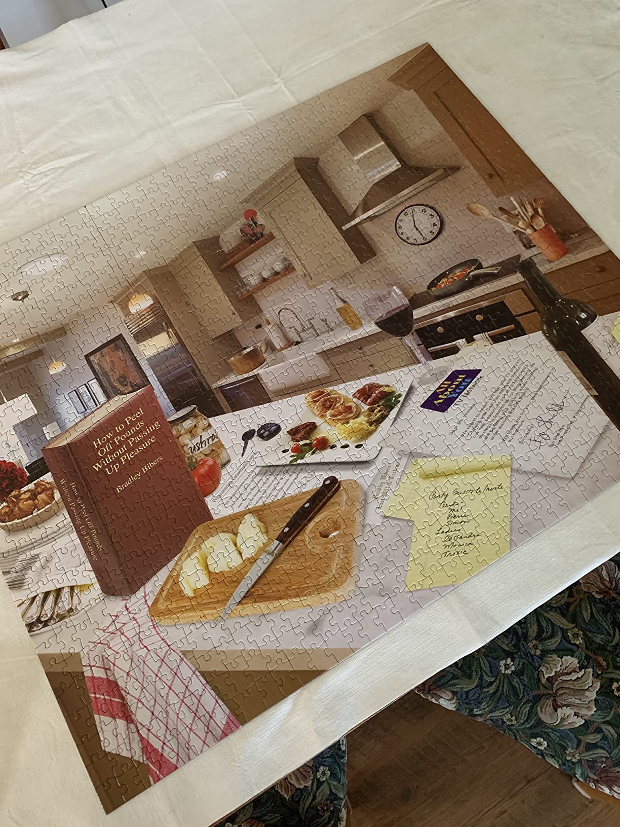 Bepuzzled Classic Mystery Recipe For Murder Jigsaw Puzzle by University Games | Comes with Murder Mystery and Jigsaw Puzzle | 1,000 Piece Jigsaw | For Ages 12 Years and Up customer photo 2