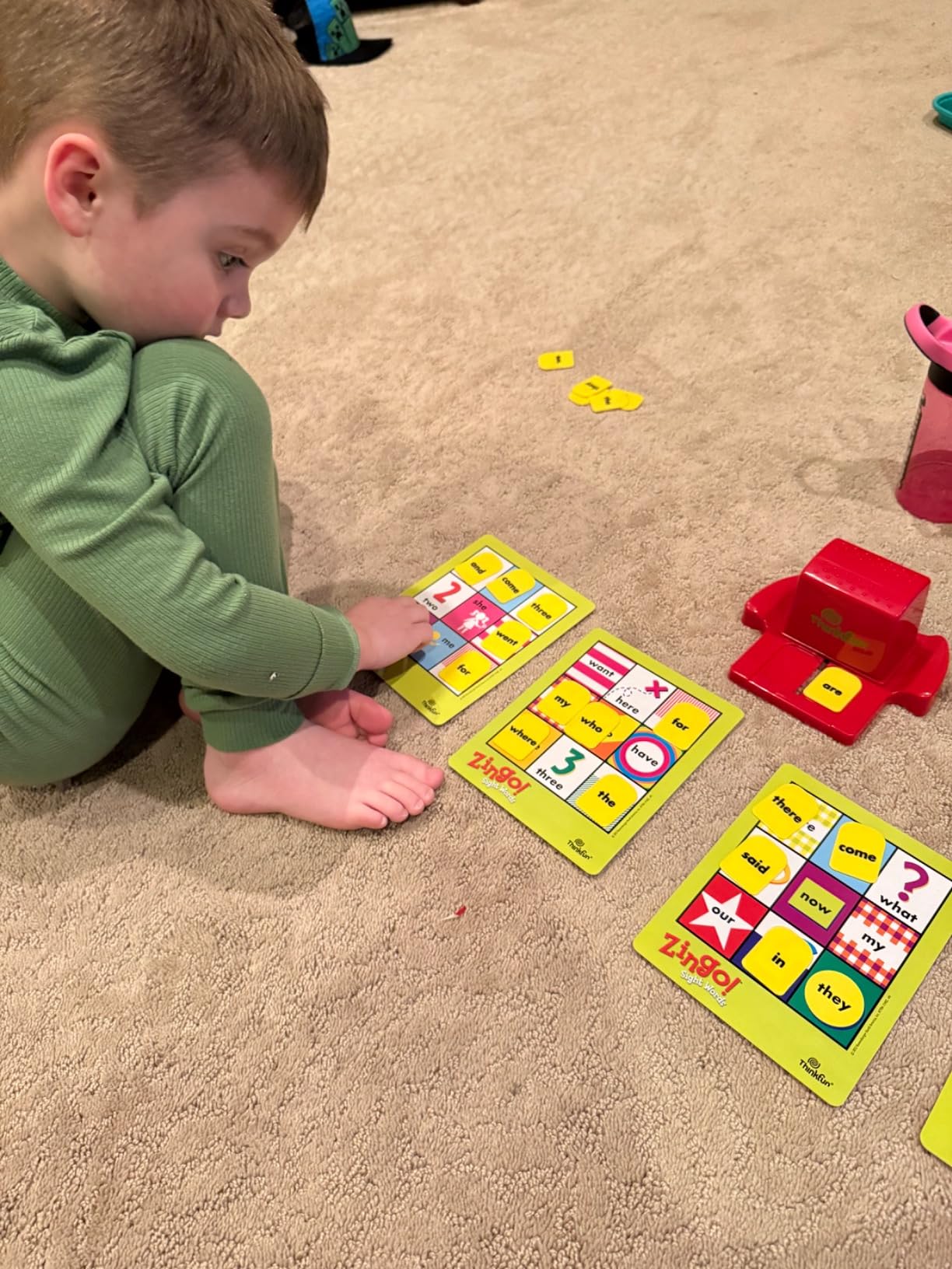 ThinkFun Zingo Sight Words Award Winning Early Reading Game for Pre-K to 2nd Grade - Toy of the Year Finalist, A Fun and Educational Game Developed by Educators for Boys and Girls customer photo 1