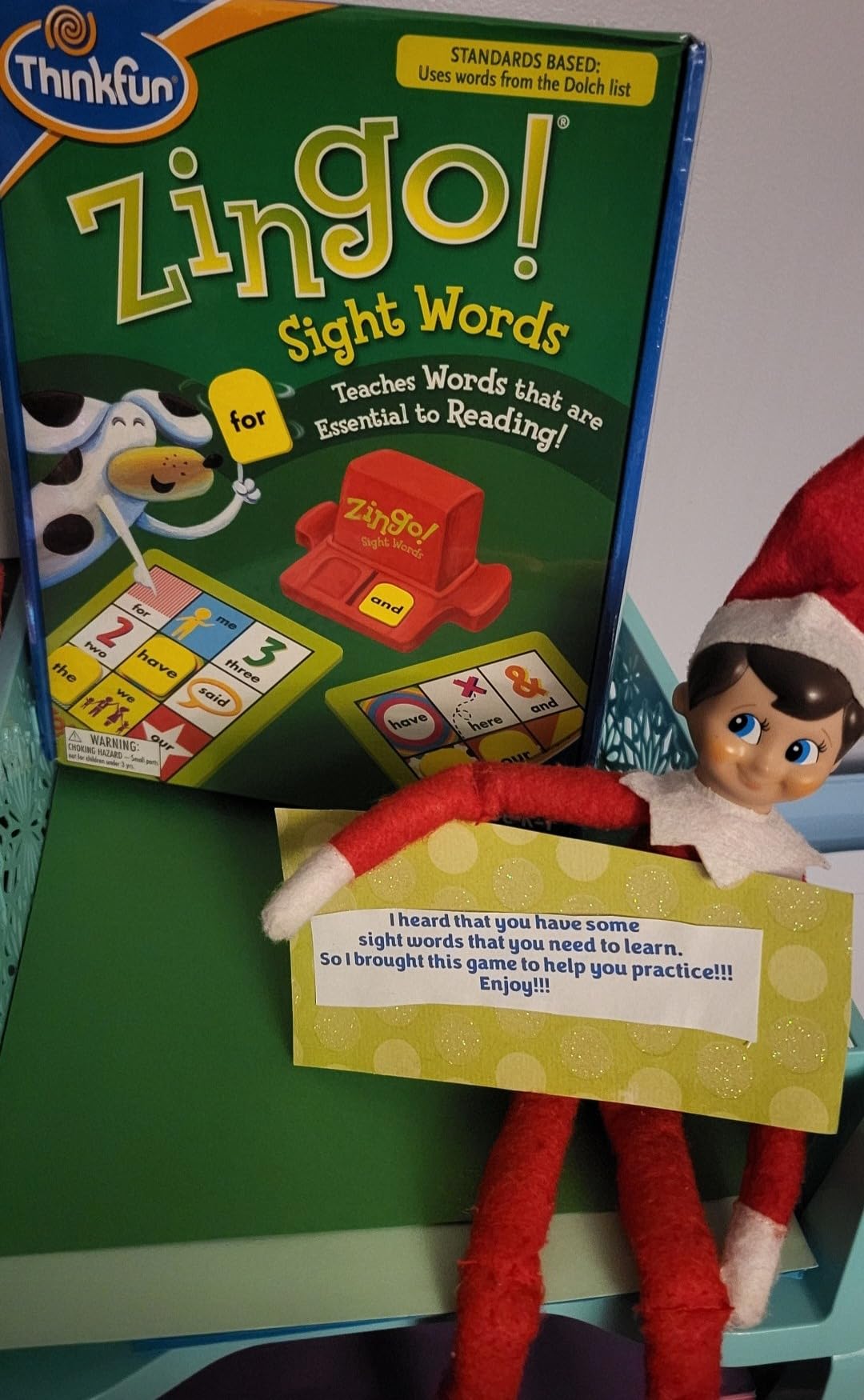 ThinkFun Zingo Sight Words Award Winning Early Reading Game for Pre-K to 2nd Grade - Toy of the Year Finalist, A Fun and Educational Game Developed by Educators for Boys and Girls customer photo 2