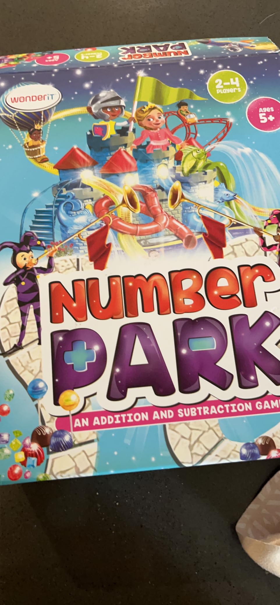 Number Park - Addition & Subtraction Math Board Game for Kids Ages 5-8 customer photo 1