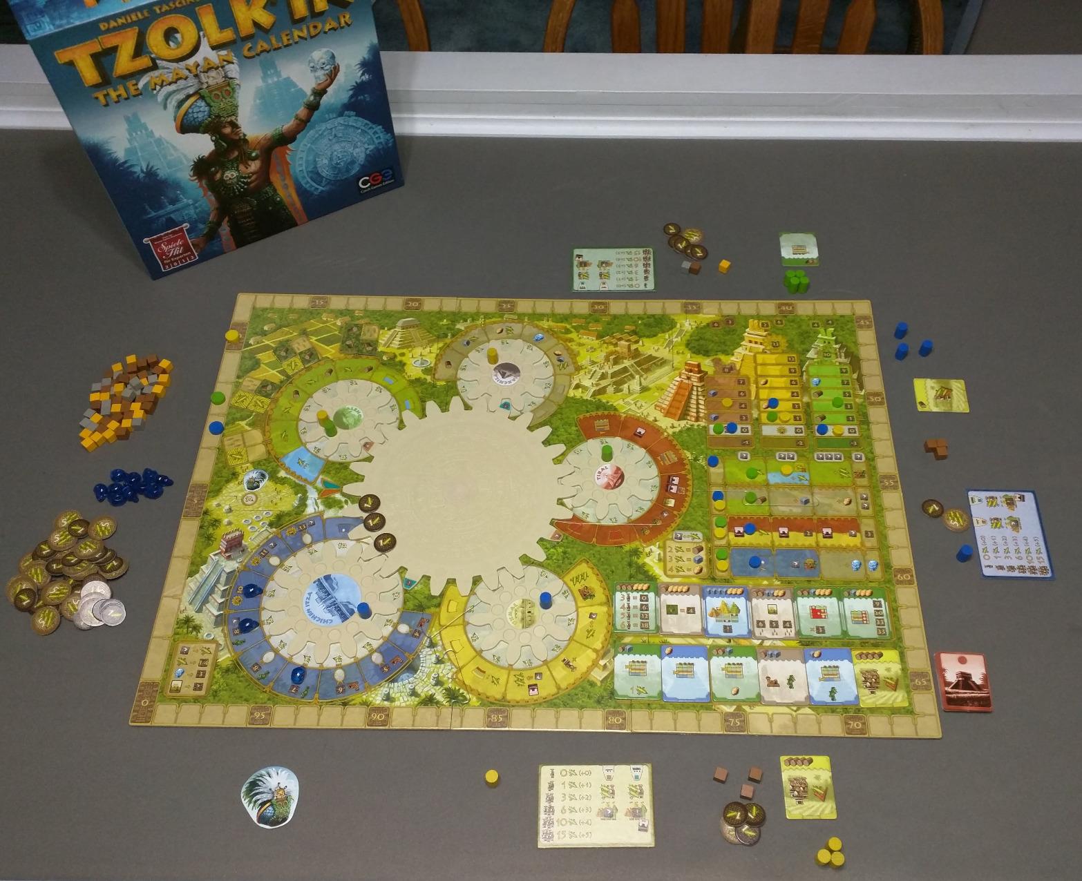 Tzolk'in: The Mayan Calendar - CGE Board Game - Dynamic Worker Placement Strategy Game for 2-4 Players customer photo 1