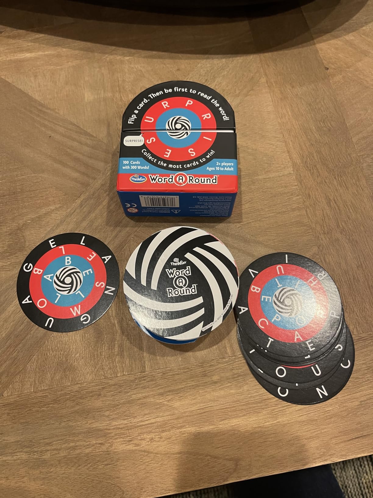 ThinkFun Word A Round Game - Engaging Vocabulary Builder for Teens and Adults | Quick-Paced Word Identification | Educational Fun customer photo 1