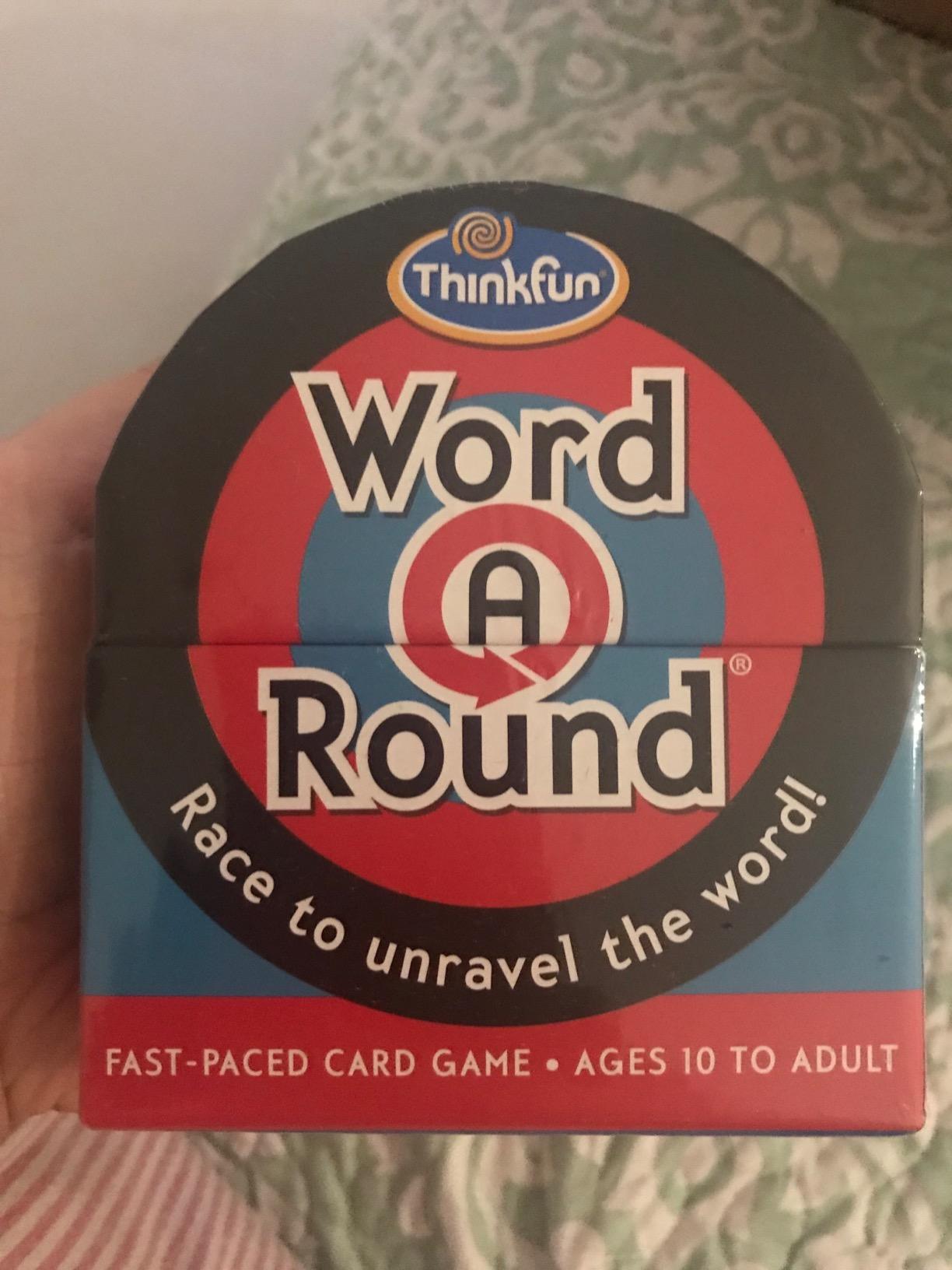 ThinkFun Word A Round Game - Engaging Vocabulary Builder for Teens and Adults | Quick-Paced Word Identification | Educational Fun customer photo 2