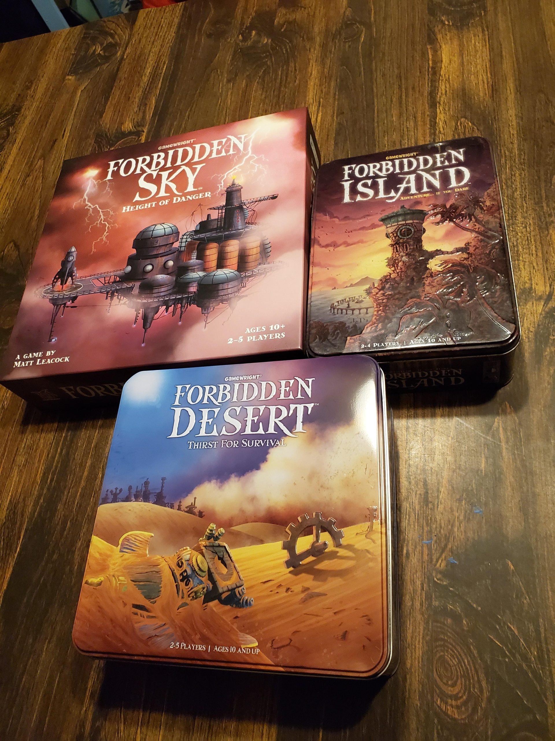 Gamewright - Forbidden Desert Cooperative Survival Adventure Board Game for 2-5 Players - Family Strategy for Ages 10+ customer photo 2