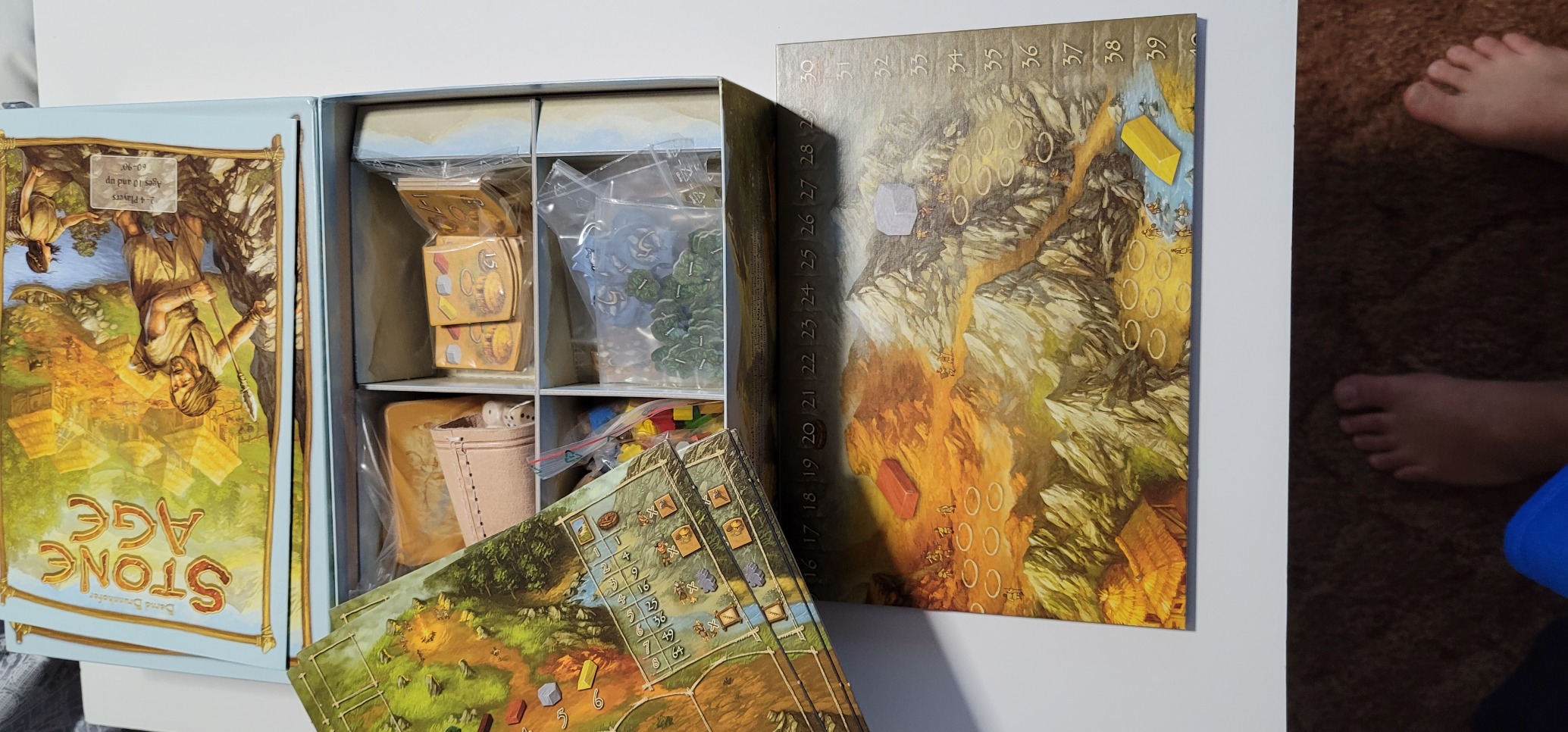 Stone Age Board Game - Engaging Worker Placement Strategy for Civilization Building! Fun Family Game for Kids and Adults, Ages 10+, 2-4 Players, 60-90 Minute Playtime, Made by Z-Man Games customer photo 2
