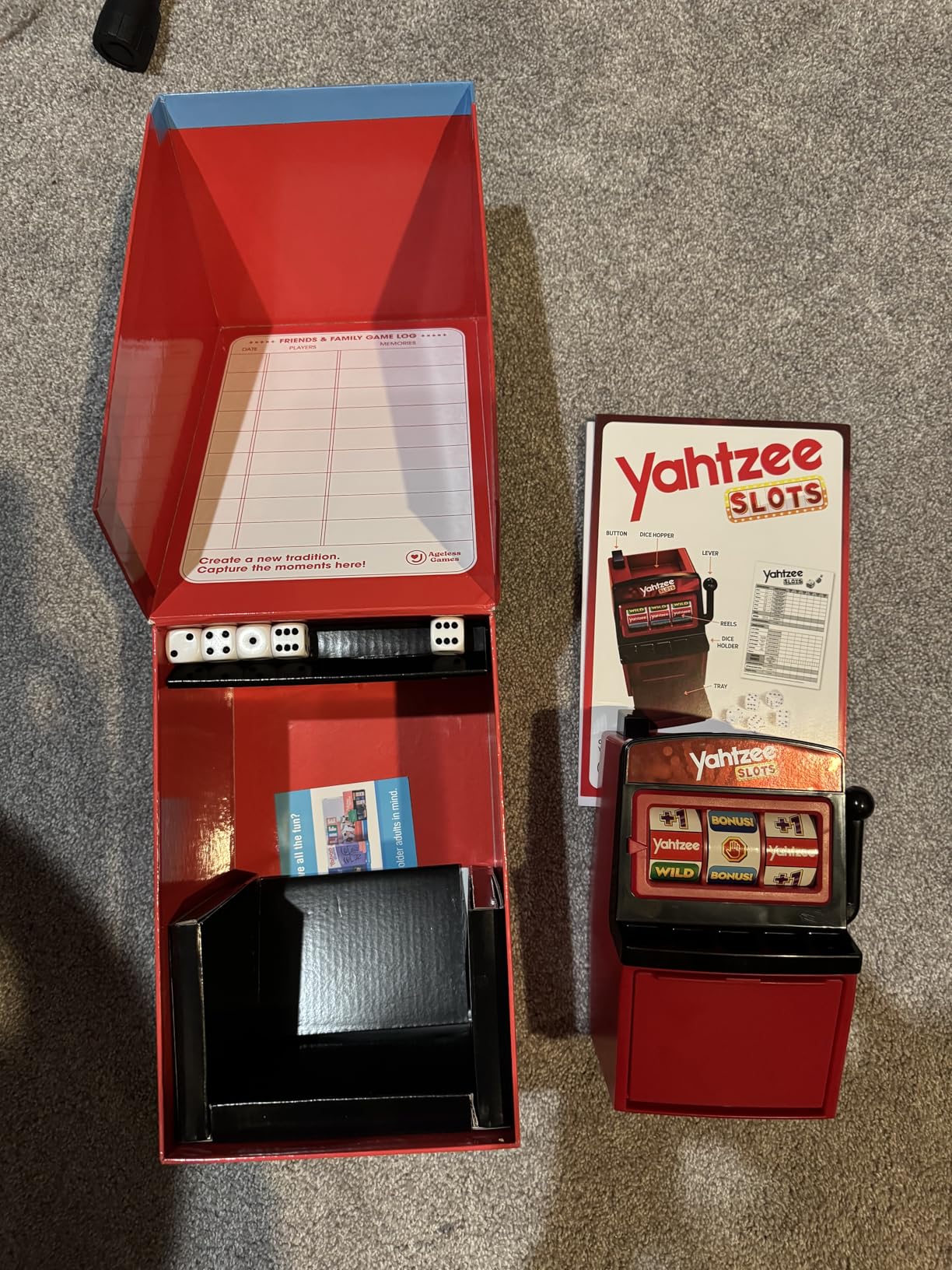 JOY FOR ALL Yahtzee Slots Game - Senior Friendly Dice & Slot Machine Combo - Easy to Read Score Sheet - Cognitive Activity for Older Adults & Families customer photo 2
