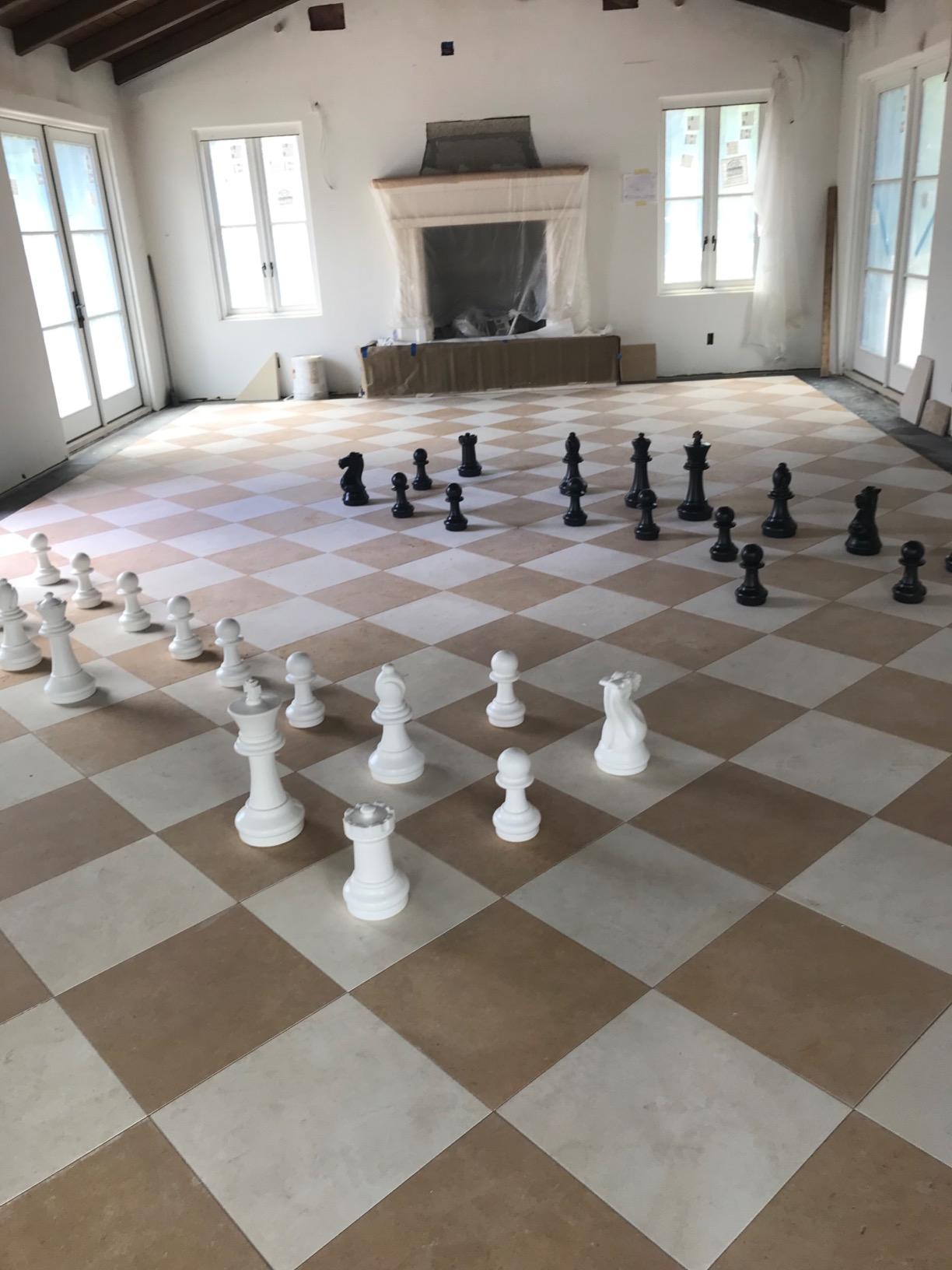MegaChess Giant Chess Set Game with 16