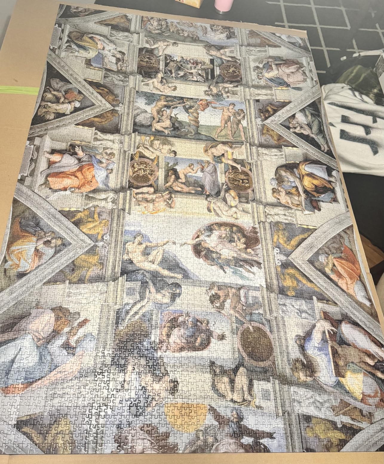 Ravensburger - Sistine Chapel - 5000 Piece Jigsaw Puzzle - Stunning Imagery - Beautiful and Intricate - Unique Ceiling 360 Degree View - Premium Quality - Puzzles for Adults customer photo 2