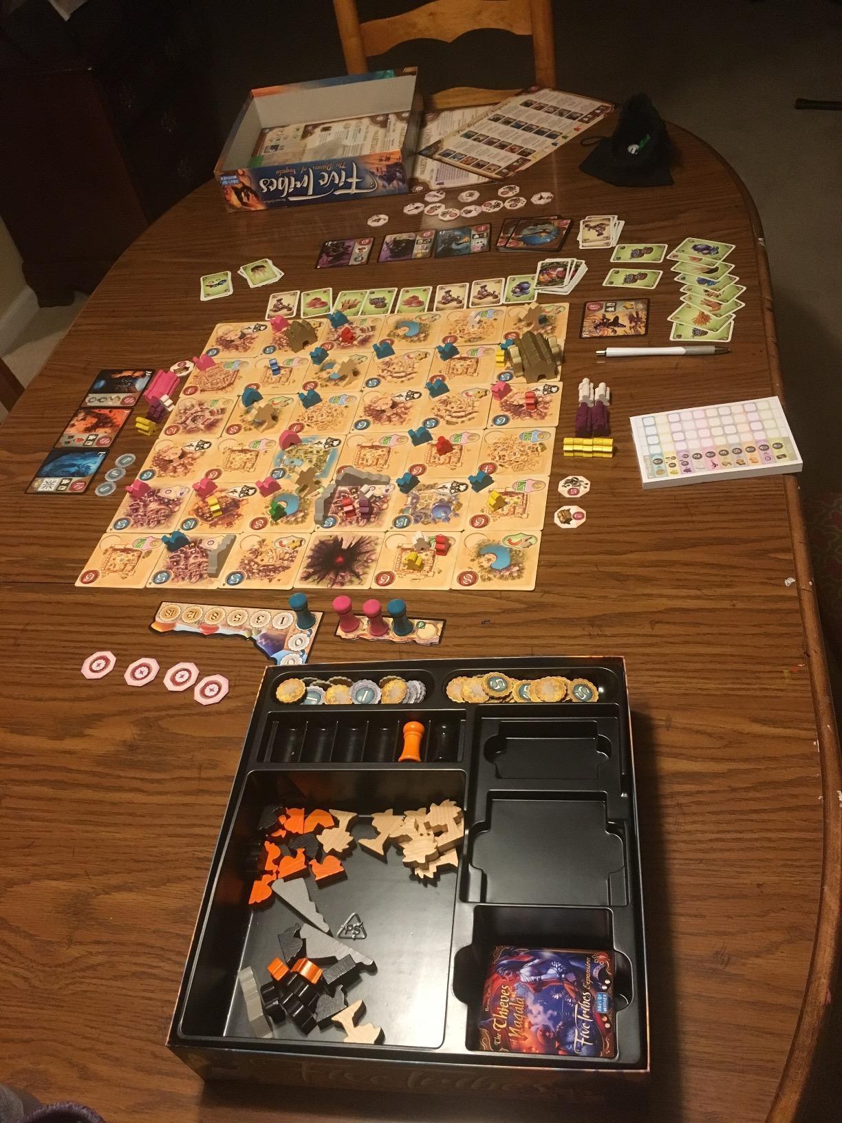 Five Tribes Board Game - Conquer the Sultanate of Naqala! Worker Placement Strategy Game for Kids & Adults, Ages 13+, 2-4 Players, 40-80 Minute Playtime, Made by Days of Wonder customer photo 1