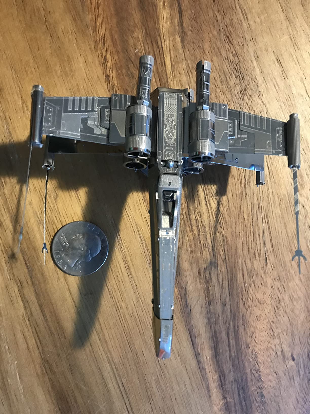 Metal Earth Star Wars X-Wing Fighter 3D Metal Model Kit Fascinations customer photo 2