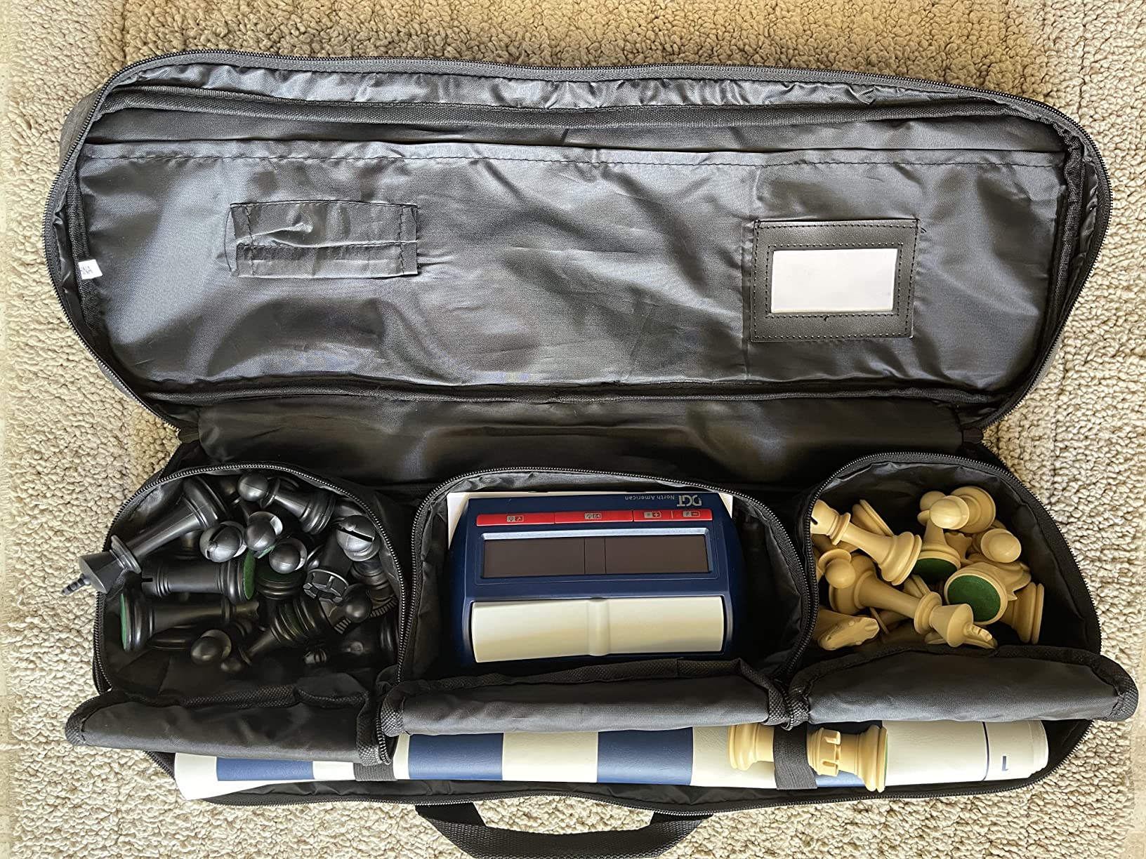 The House of Staunton Deluxe Chess Bag - by US Chess Federation customer photo 1