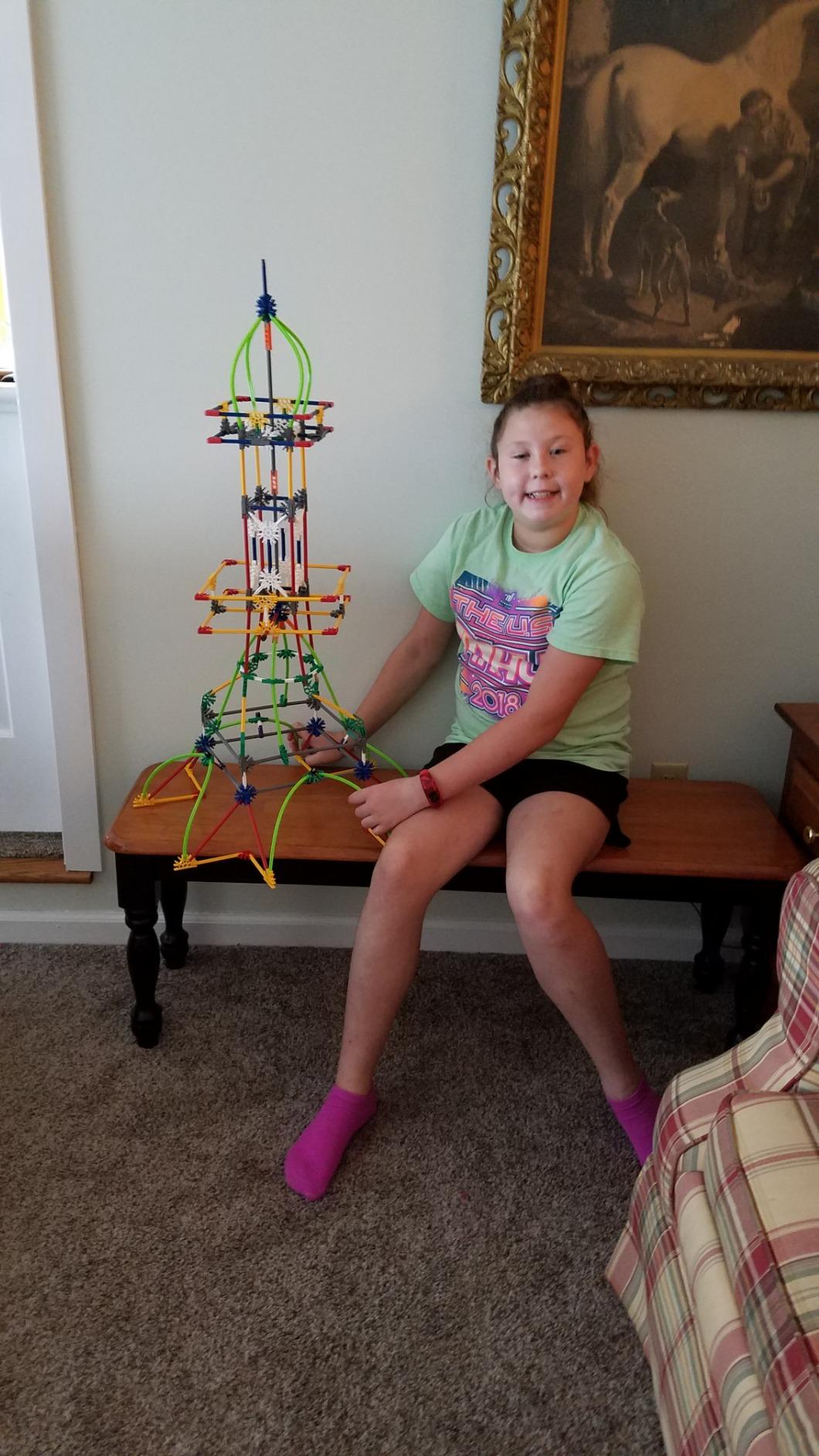 K'NEX 100 Model Building Set, 863 Pieces, STEM Building, Kid Construction Set, Ages 7+ - Amazon Exclusive customer photo 2