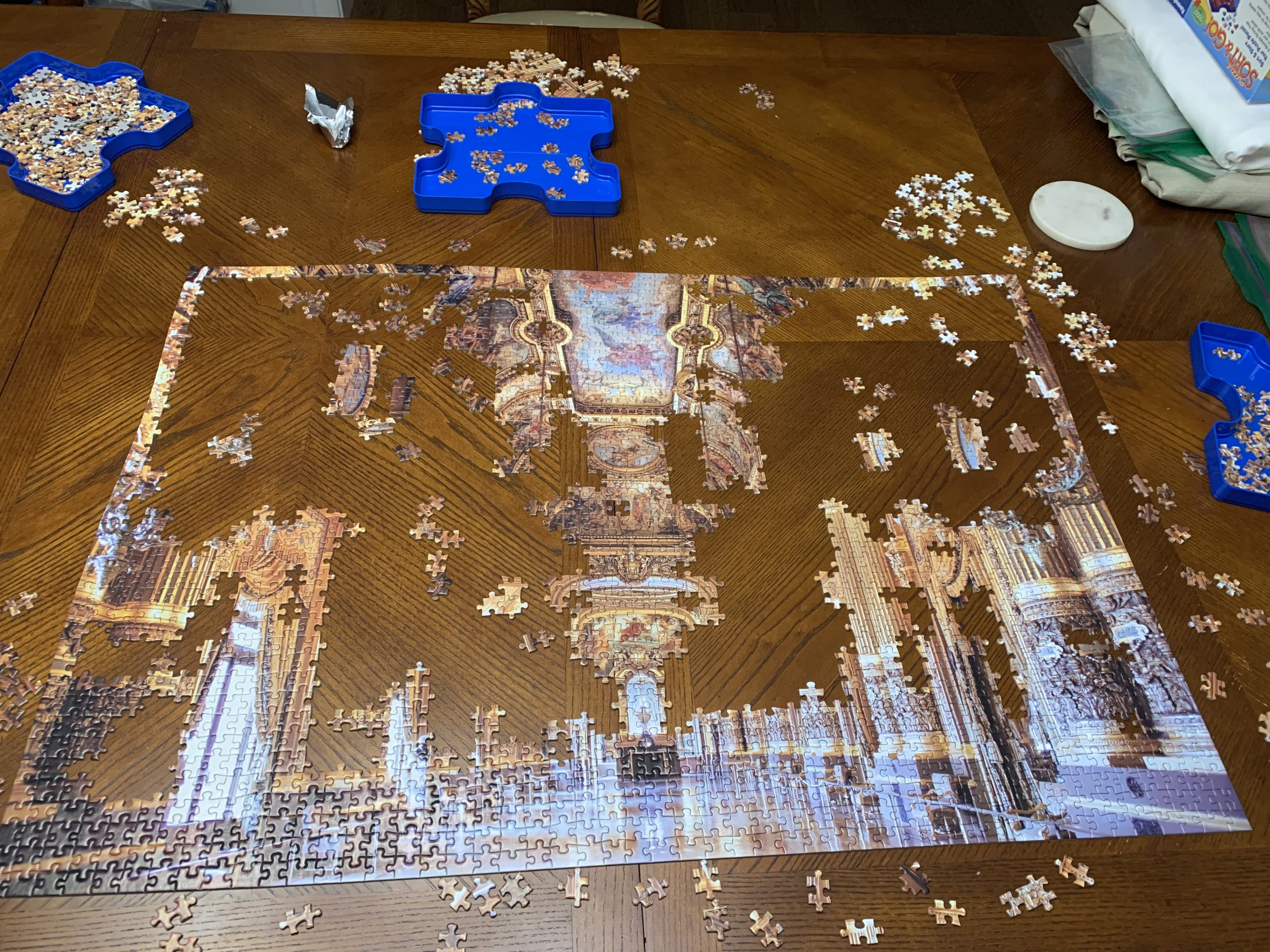 CHAMBERART 2000 Piece Premium Jigsaw Puzzle Opera Grand Foyer A-2003 customer photo 1
