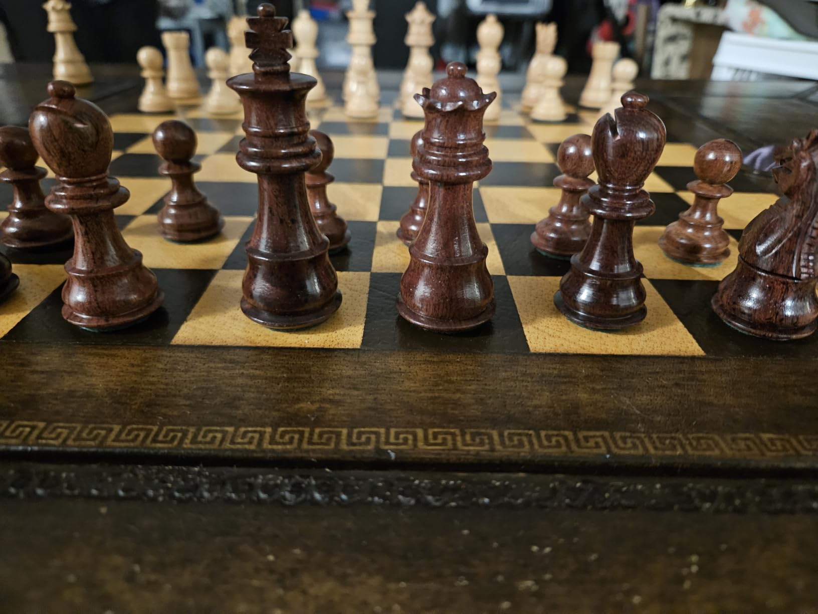 House of Chess - Galaxy Staunton Wooden Chess Set Pieces King Size 3