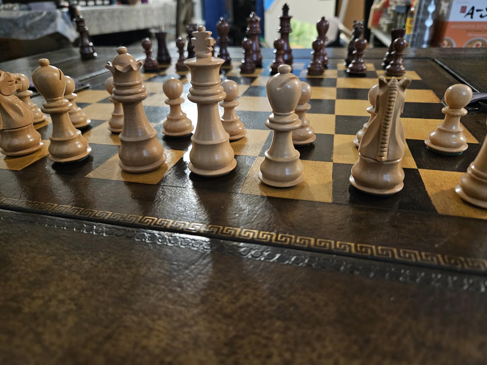 House of Chess - Galaxy Staunton Wooden Chess Set Pieces King Size 3