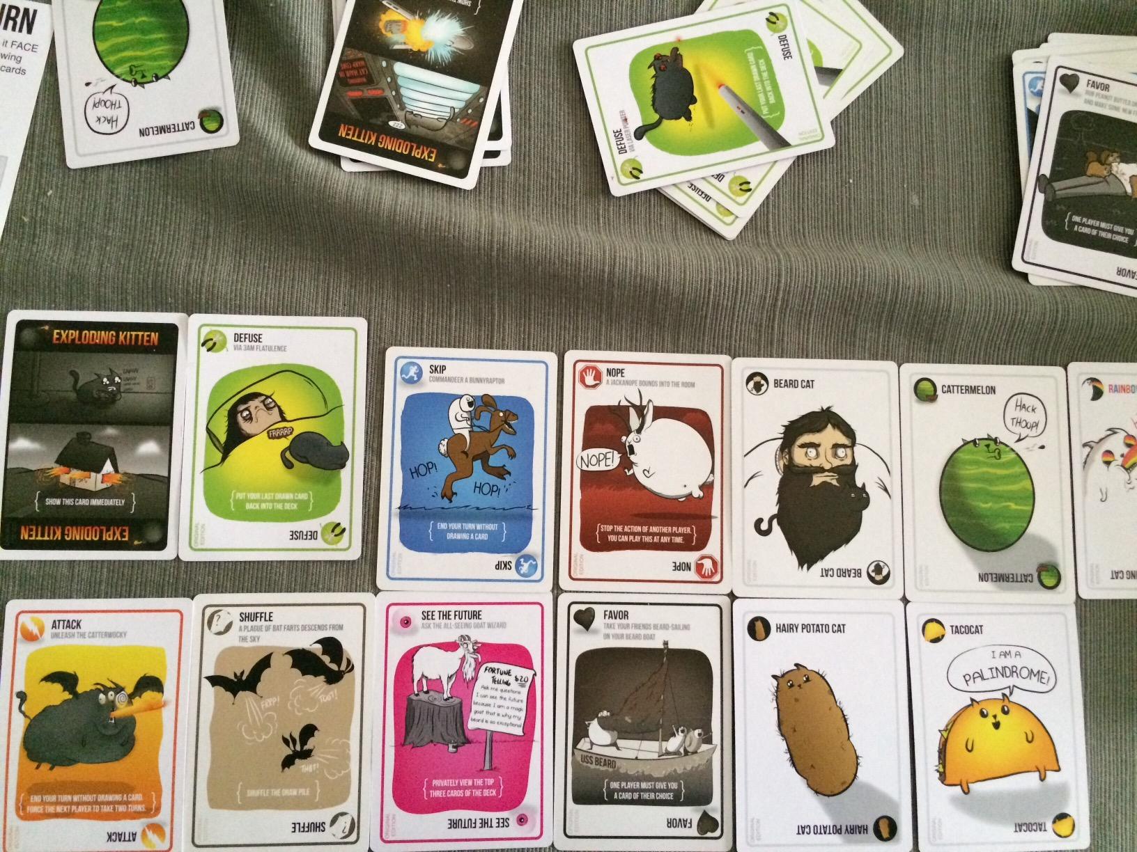Exploding Kittens Original Edition - 2-5 Players - Ages 7+ - 15 Minutes to Play - High Stakes Card Game customer photo 2