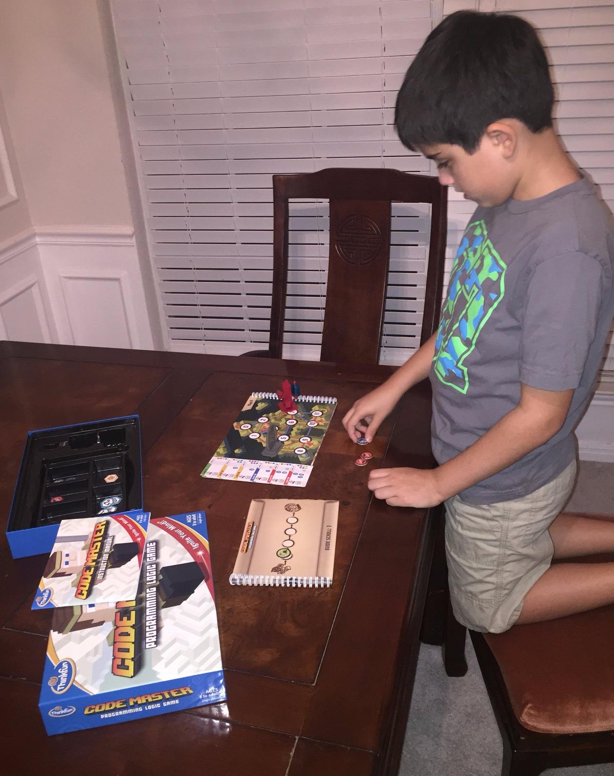ThinkFun Code Master Programming Logic Game and STEM Toy - Teaches Programming Skills Through Fun Gameplay customer photo 1