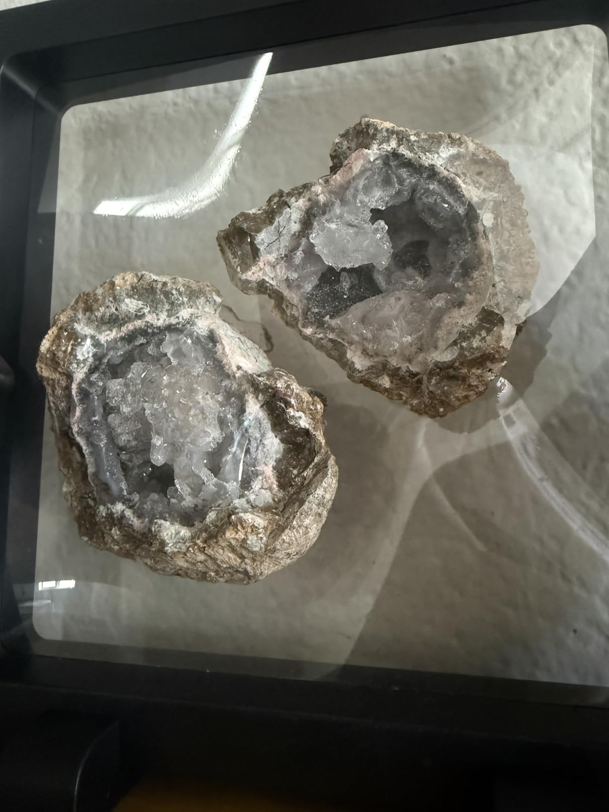National Geographic Break Open 10 Premium Geodes - Includes Goggles & 2 Display Stands - Great STEM Science Kit, Geology Gift for Kids customer photo 2