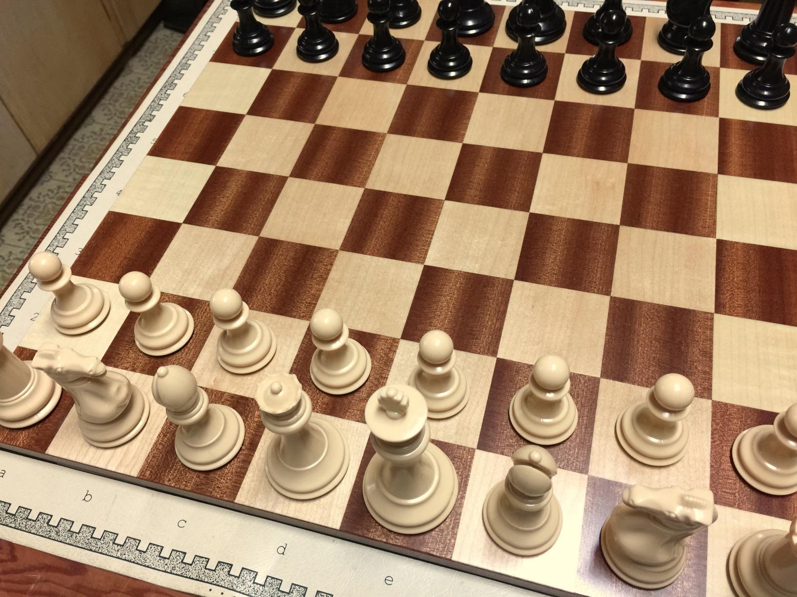 Zelus Borderless Tournament Chess Board with Inlaid Mahogany Wood, Large 18 x 18 Inch, Board Only customer photo 2
