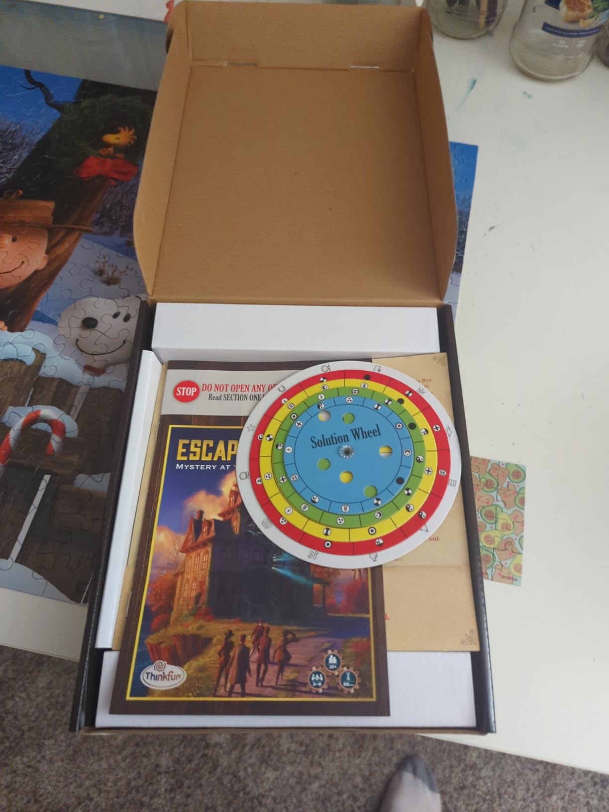 ThinkFun Escape The Room Stargazer's Manor - A Thrilling Escape Room Game in a Box for Ages 10 and Up | Enhances Logical Reasoning | Perfect for Family Game Night customer photo 2