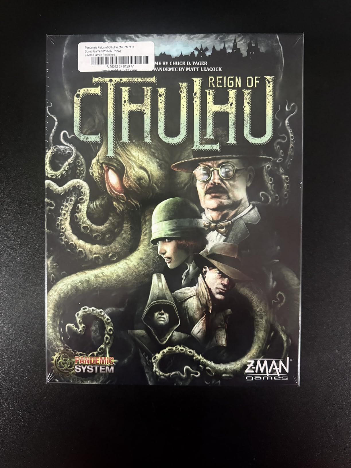 Pandemic Reign of Cthulhu Board Game - Investigate and Confront Cosmic Horror, Cooperative Strategy Game, Family Fun for Kids & Adults, Ages 14+, 2-4 Players, 40 Minute Playtime customer photo 1