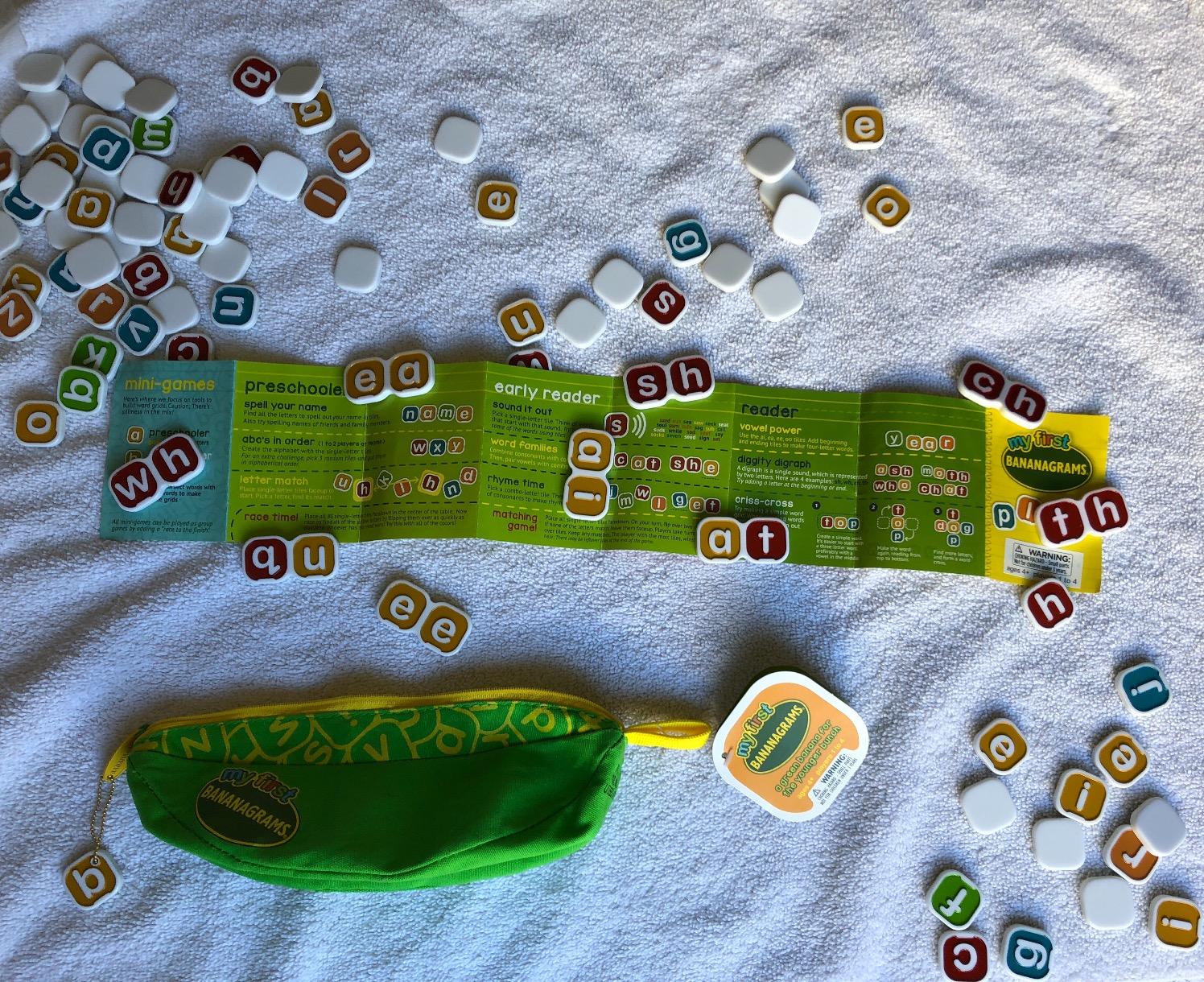 Bananagrams My First : Multi-Award Winning Kids Spelling Board Game For Ages 4+ customer photo 1