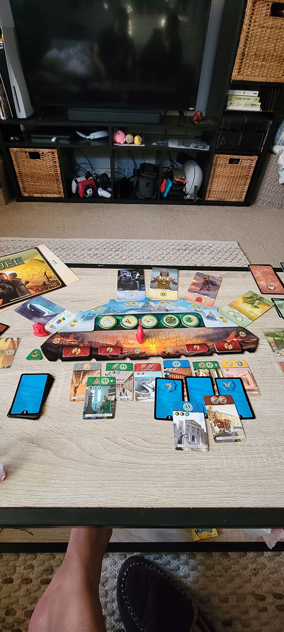 7 Wonders Duel Pantheon Board Game Expansion - Intense Two-Player Battles in the Ancient World, Strategy Game for Kids and Adults, Ages 10+, 2 Players, 30 Minute Playtime customer photo 2