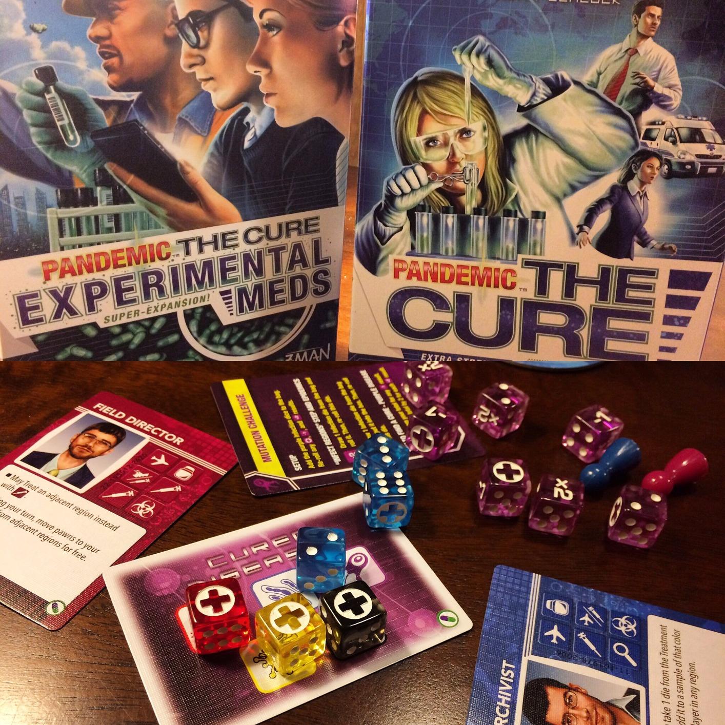 Pandemic The Cure Experimental Meds Board Game EXPANSION - New Challenges Await! Cooperative Strategy Game for Kids and Adults, Ages 8+, 2-5 Players, 30 Minute Playtime, Made by Z-Man Games customer photo 1