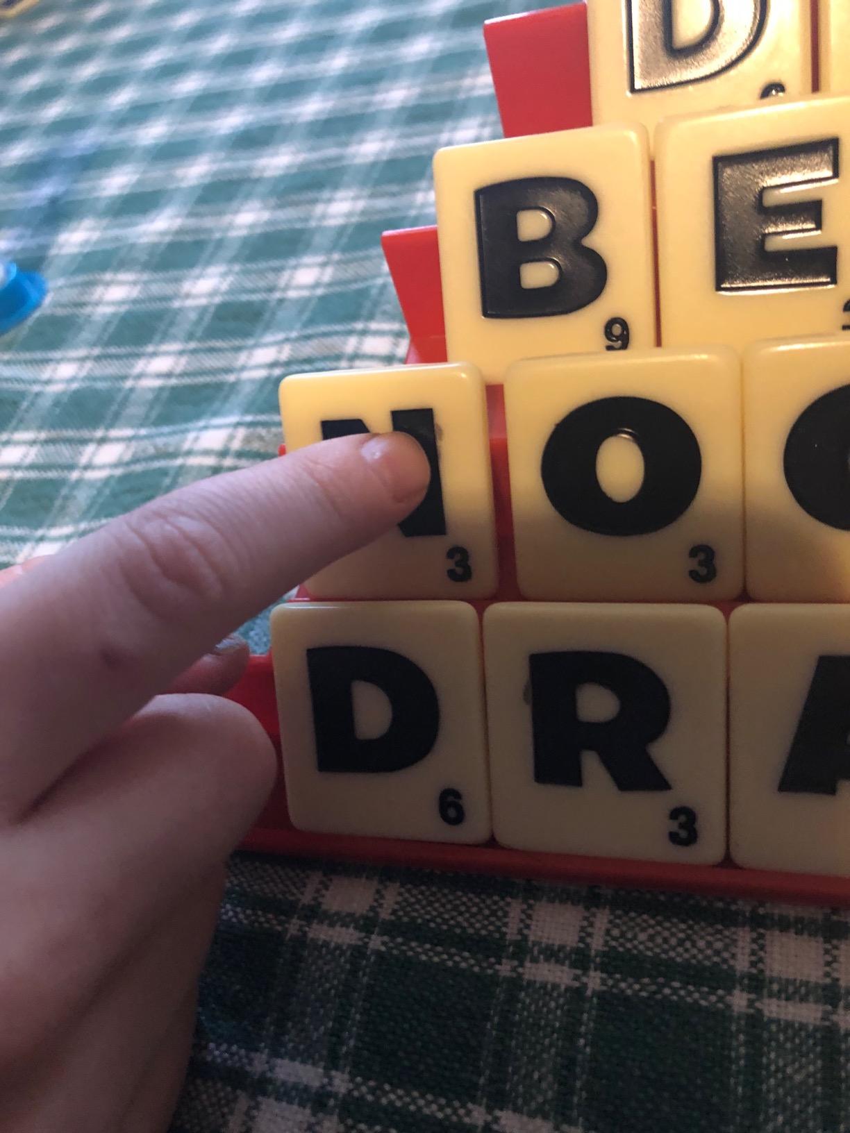 Dabble Word Game | Fast-Paced Family Board Game | Enhances Spelling and Vocabulary for All Ages | Spell the First Five Words | Award-Winning and Educational Learning Game | Great Game for All Ages customer photo 2