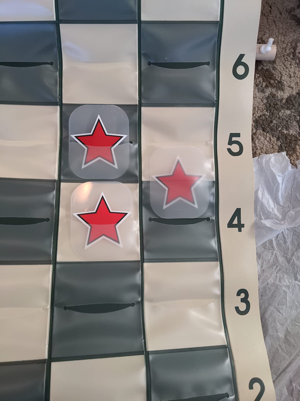 The House of Staunton Pouch-Style Chess Demonstration Set with Deluxe Carrying Bag - Clear Plastic Pieces customer photo 1