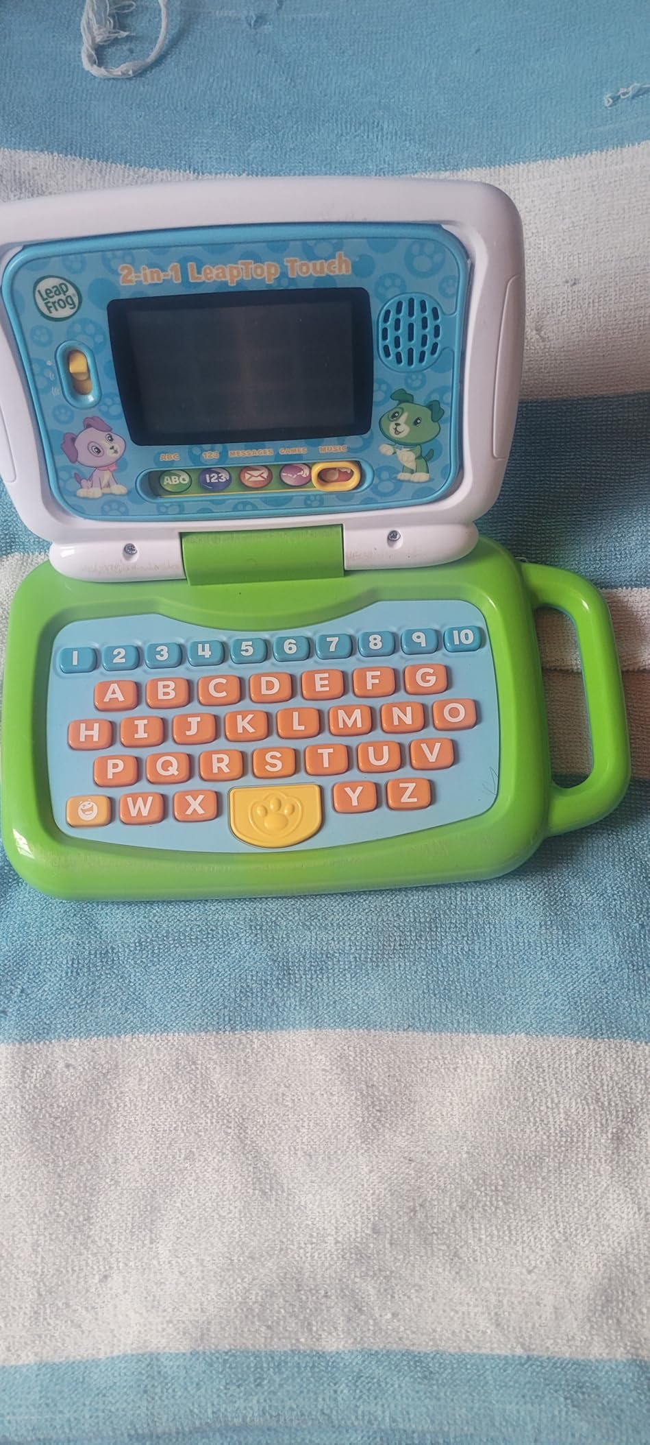LeapFrog 2-in-1 LeapTop Touch, Pink customer photo 1