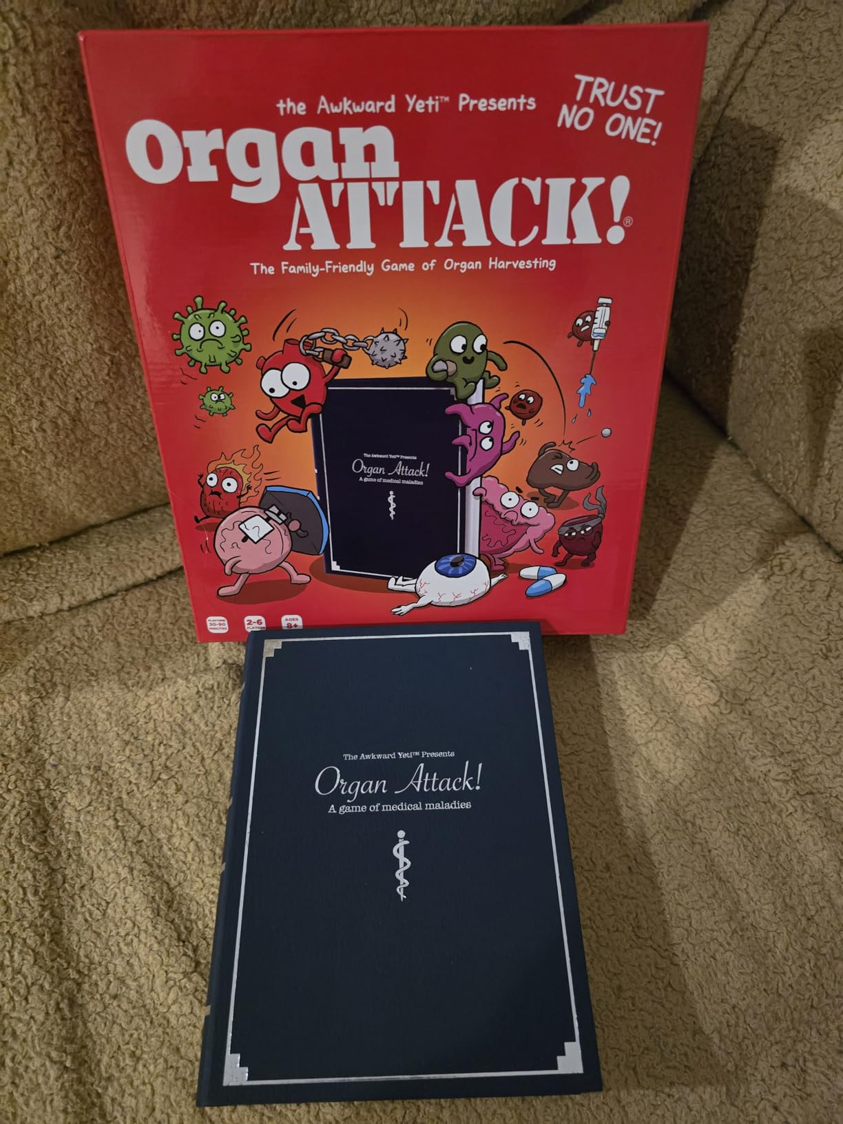 The Awkward Yeti Organ Attack | Funny Family Card Game for Kids Ages 8+ & Parents, Teens & Adults | Anatomy & Organ-Themed Party Game for Family Game Night customer photo 1