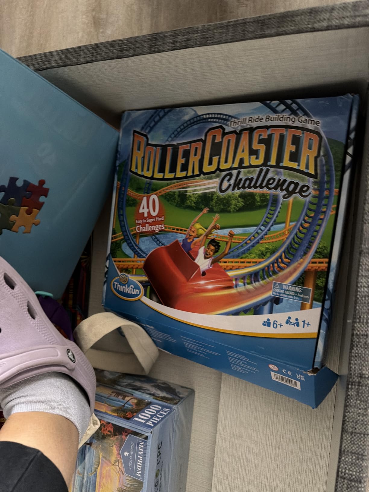 ThinkFun Roller Coaster Challenge STEM Toy and Building Game for Boys and Girls Age 6 and Up - TOTY Game of the Year Finalist customer photo 1