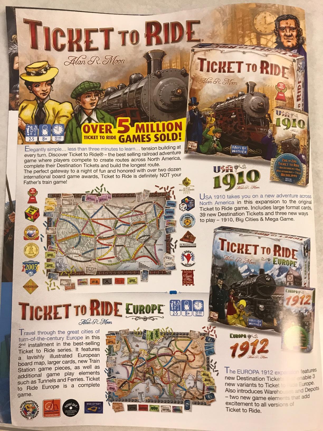 Asmodee Ticket to Ride Germany Board Game - Expand Your Railway Adventures! Fun Family Game for Kids & Adults, Ages 8+, 2-5 Players, 30-60 Minute Playtime customer photo 1
