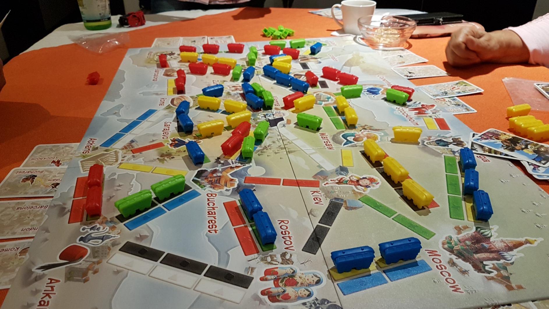 Asmodee Ticket to Ride Europe First Journey Board Game - Strategic Train Adventure, Family Fun for Kids & Adults, Ages 6+, 2-4 Players, 15-30 Minute Playtime customer photo 1