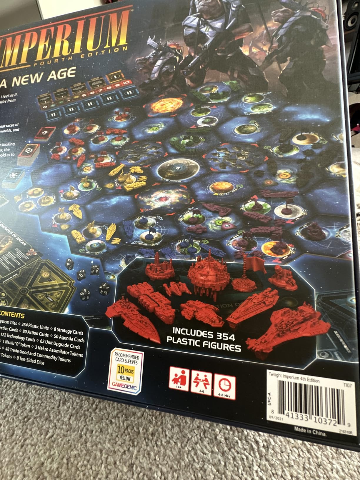 Asmodee Twilight Imperium: 4th Edition Board Game - Epic Galactic Conquest, Sci-Fi Adventure Strategy Game for Kids & Adults, Ages 14+, 3-6 Players, 4-8 Hour Playtime customer photo 2