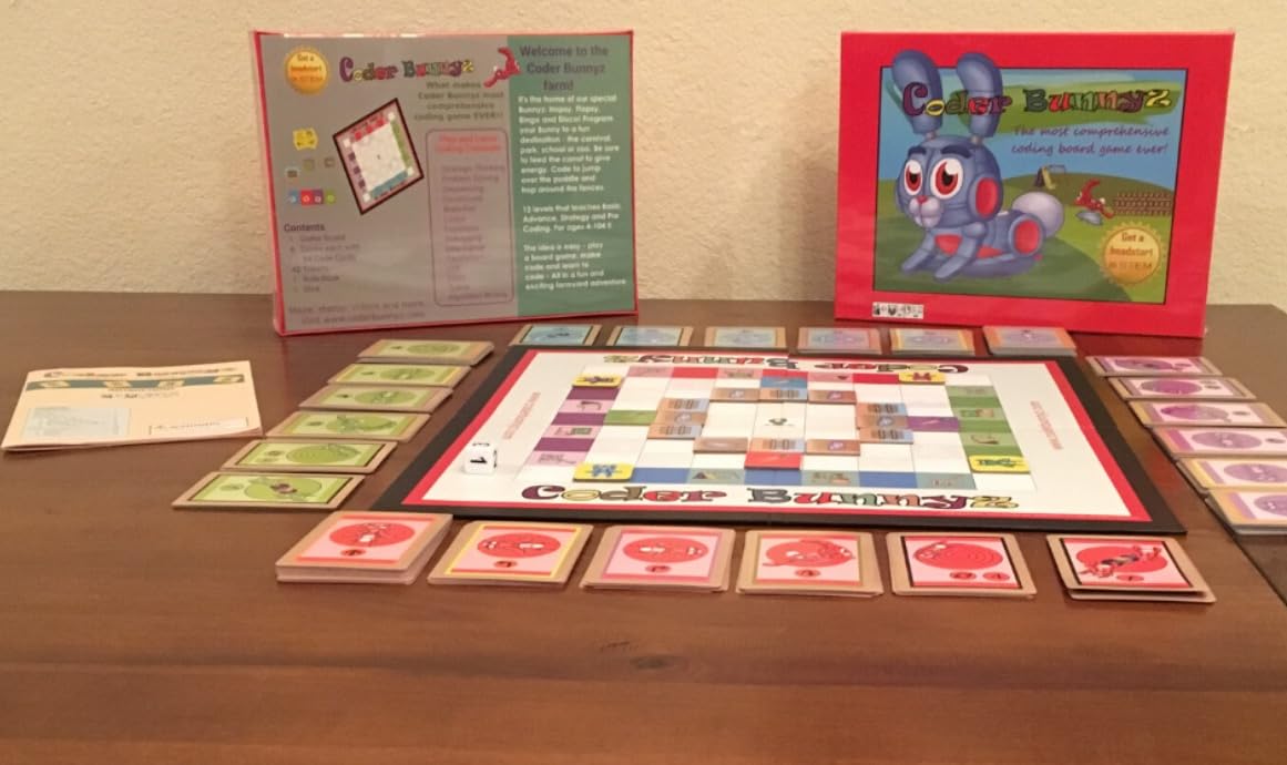The Most Comprehensive STEM Coding Board Game Ever! Learn All The Concepts You Ever Need in Computer Programming customer photo 2
