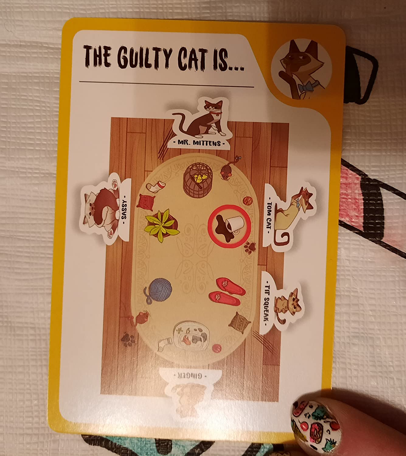 ThinkFun Cat Crimes Brain Game and Brainteaser for Boys and Girls Age 8 and Up - A Smart Game with a Fun Theme and Hilarious Artwork customer photo 1