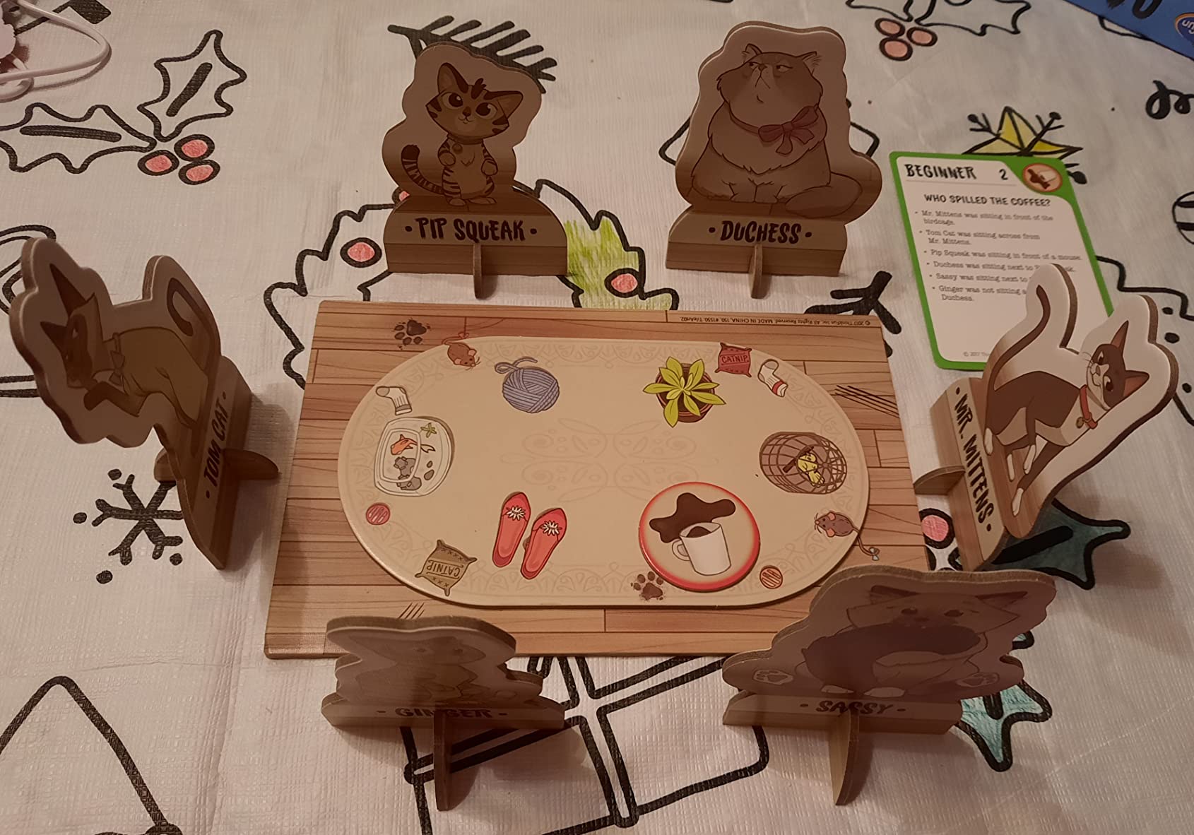 ThinkFun Cat Crimes Brain Game and Brainteaser for Boys and Girls Age 8 and Up - A Smart Game with a Fun Theme and Hilarious Artwork customer photo 2