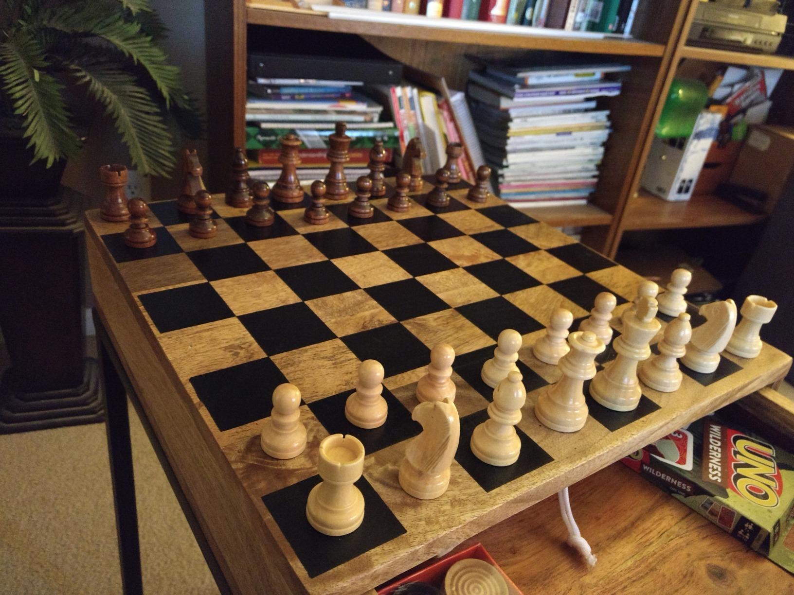 Jofran Global Archive Checkerboard C Table, 16.5