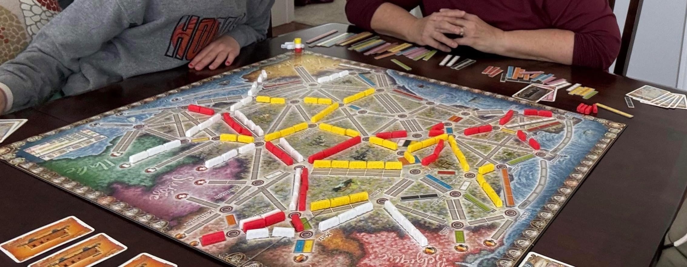 Asmodee Ticket to Ride France + Old West Board Game Expansion - Train Route Strategy Game, Fun Family Game for Kids & Adults, Ages 8+, 2-6 Players, 30-60 Minute Playtime customer photo 1