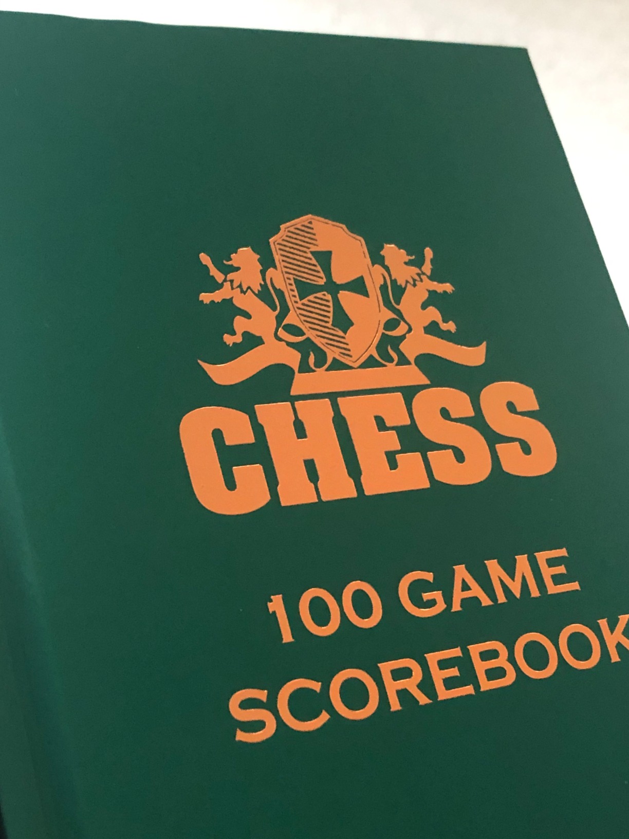 WE Games Chess Scorebook & Notation Book - Hardcover, 100 Pages, Ideal for Clubs & Tournaments (Green) customer photo 2