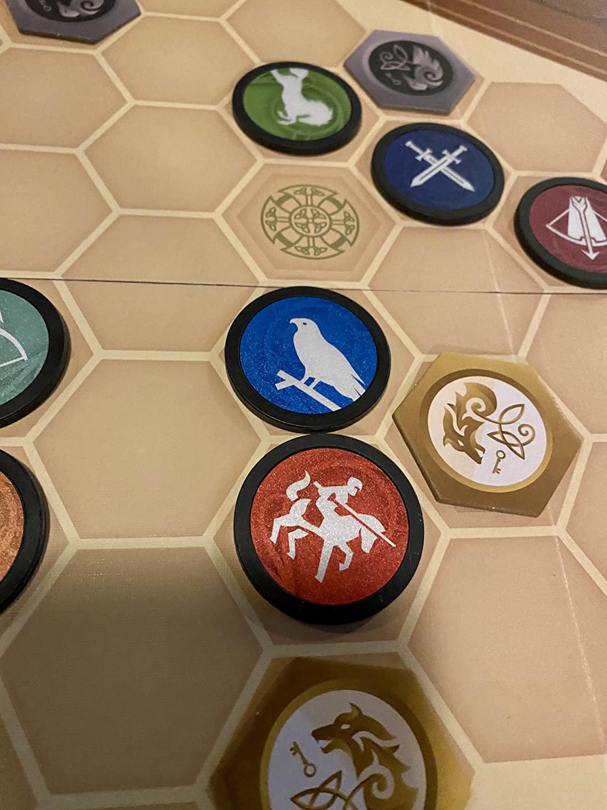 AEG War Chest | Manage Army & Battlefield | Bag-Building Medieval Board Game | Abstract Chess Strategy | Easy to Learn | 2 or 4 Players | Ages 14+ customer photo 1
