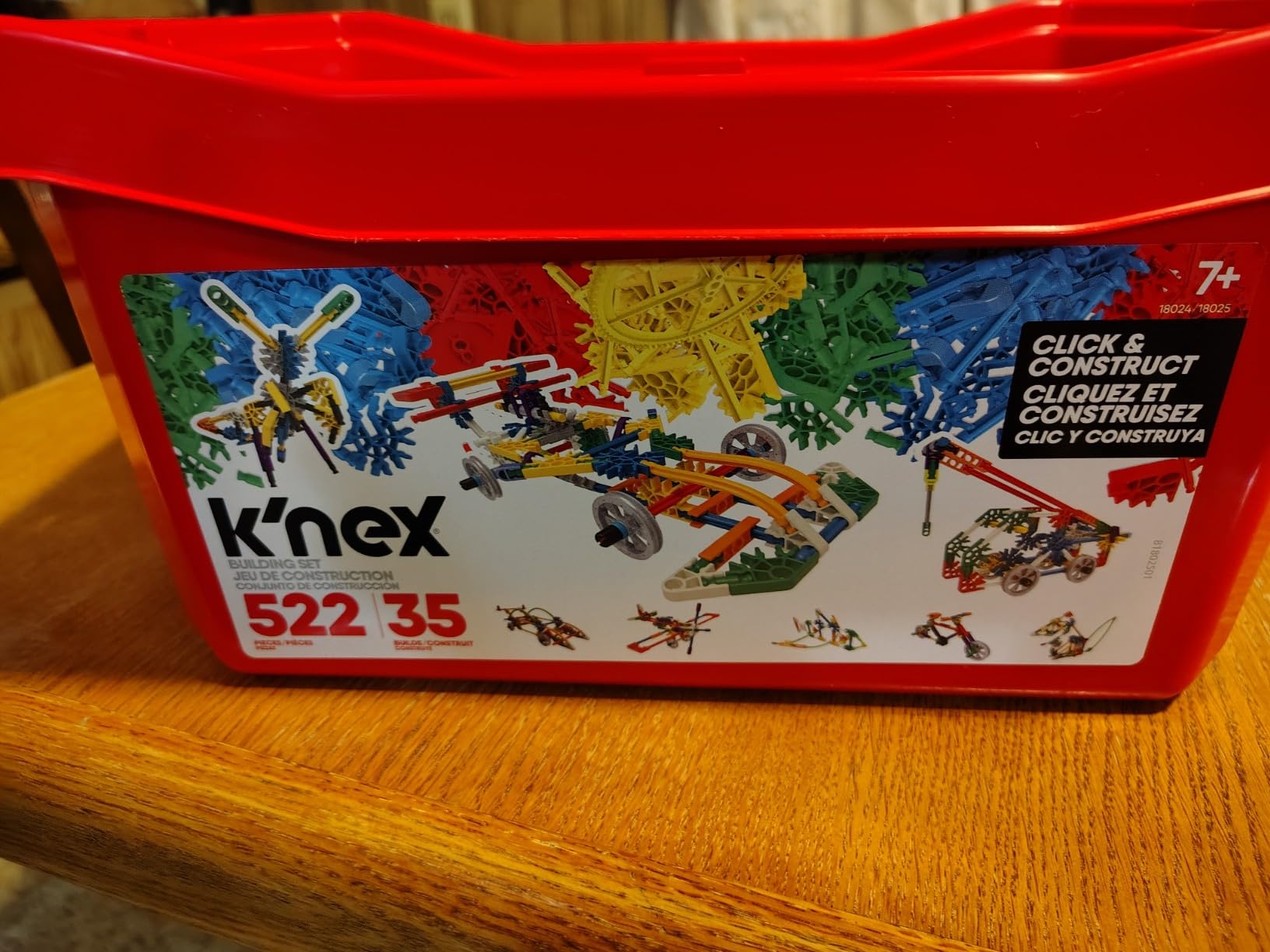 K'NEX Click & Construct Value Building Set, 522 Pieces, STEM Building, Creative Play Set, Ages 7+ customer photo 1