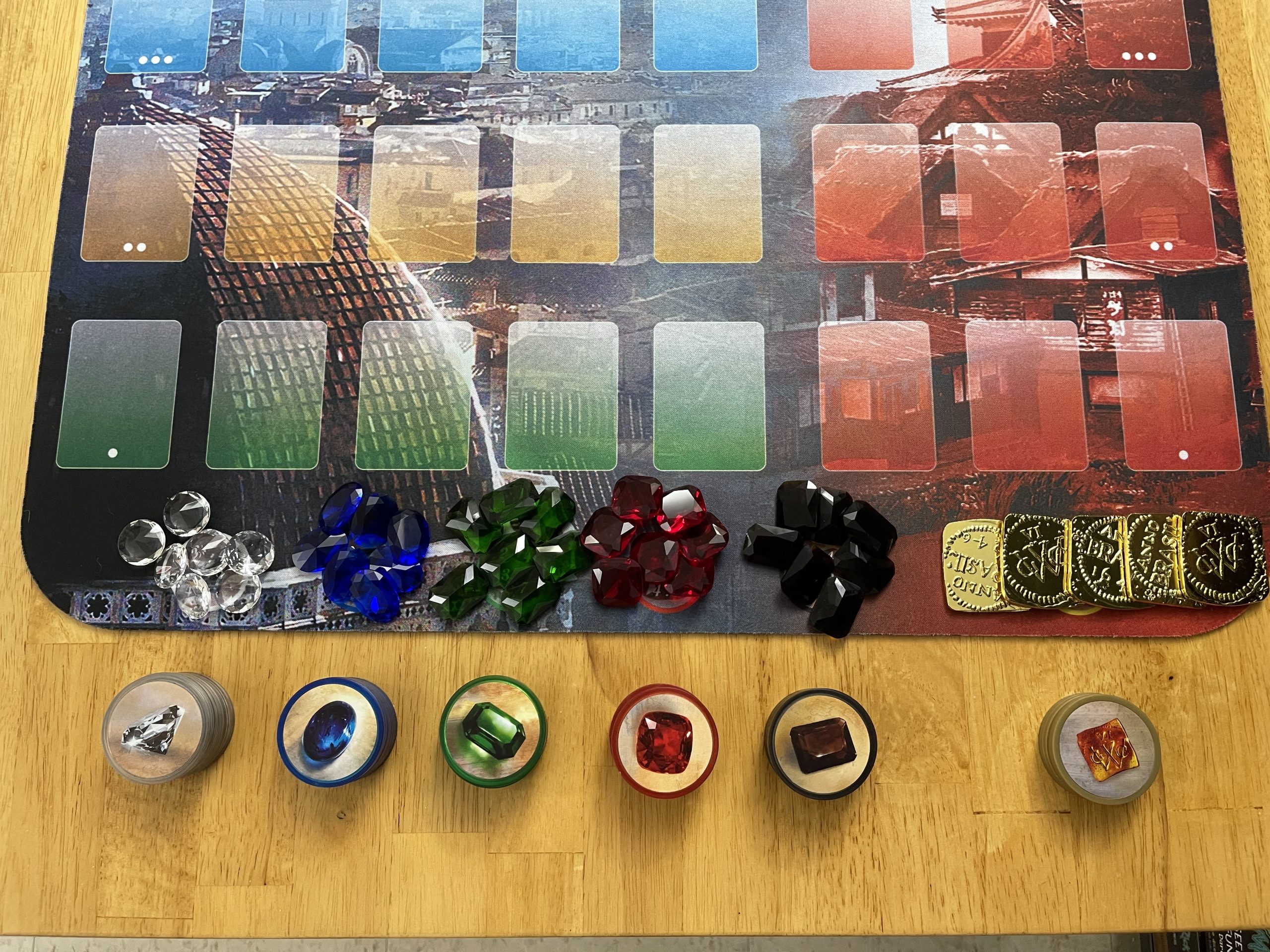 Splendor Game Gemstones Upgrade of gems Gold Tokens Also Great for Cities of Splendor Expansion customer photo 2