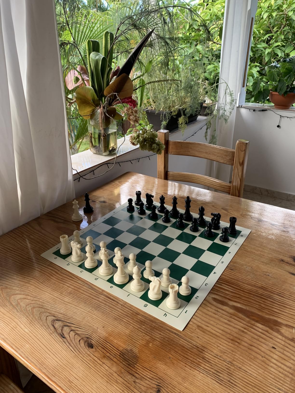 WE Games Bobby Fischer Ultimate Chess Pieces Set, Staunton Plastic Tournament Chess Set - Extra Queens, Triple Weighted customer photo 1