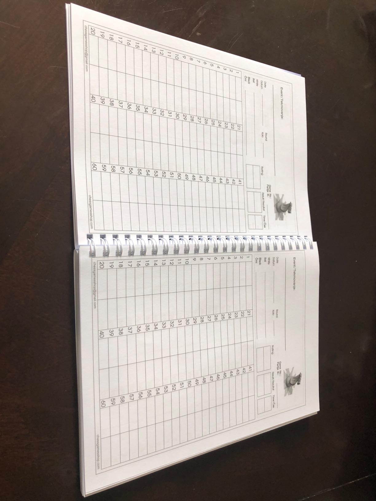 My Chess Scorebook - 200 games customer photo 2