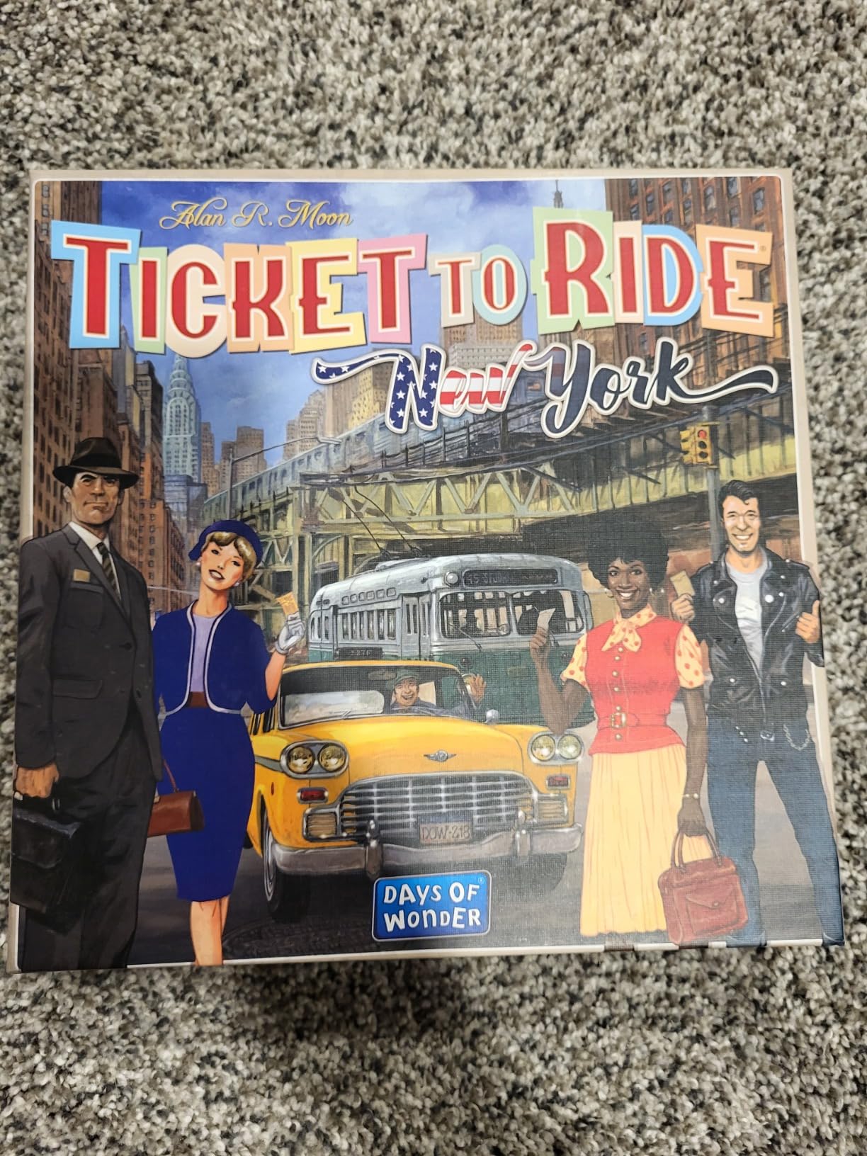 Asmodee Ticket to Ride New York Board Game - Train Route-Building Strategy Game, Fun Family Game for Kids & Adults, Ages 8+, 2-4 Players, 10-15 Minute Playtime customer photo 1