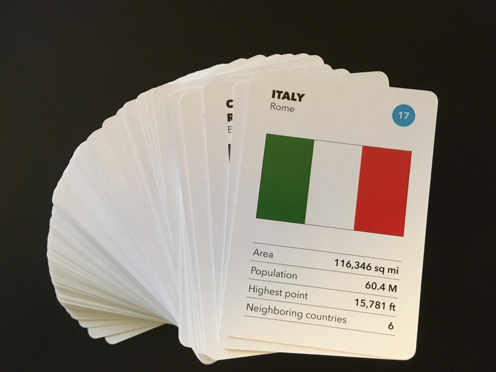 The World Game - Geography Card Game - Educational Games for Kids, Family and Adults - Cool Learning Gift Idea for Teenage Boys & Girls 8-12 with Map customer photo 2